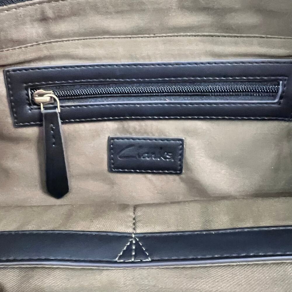 Clarks Black Adjustable Strap Multifunctional Tot… - image 7